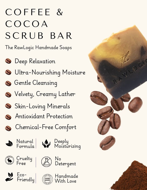 Coffee Detox Duo – Coffee Soap + Coffee Scrub