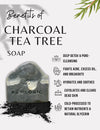 Benefits of Charcoal Tea Tree Soap – Acne, Oil & Detox
