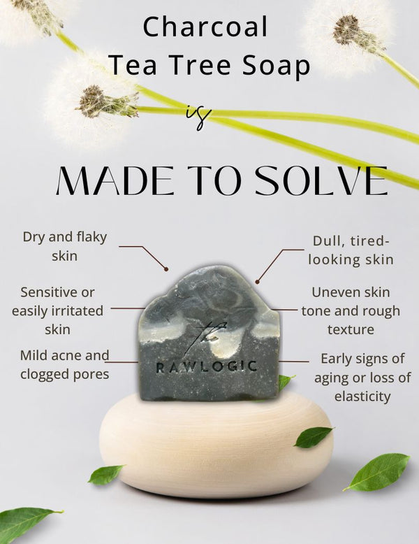 Acne & Oily Skin Treatment Soap with Tea Tree