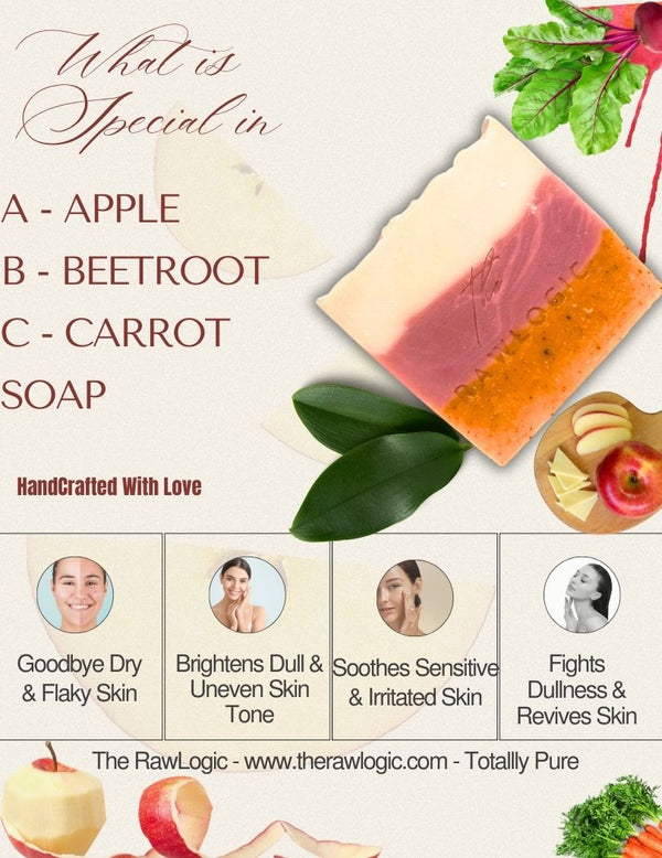 What makes ABC Layered Soap special? A unique blend of fruit extracts & essential oils for glowing, nourished skin