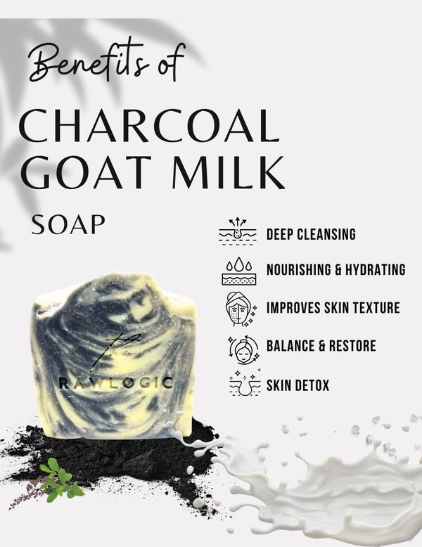 Ultimate Detox Soap Pack | Charcoal Goat Milk, Rose Clay & Avarampoo | Each 90 gms X 3