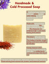 Cold process soap making – Handmade method preserving all nutrients from milk and saffron