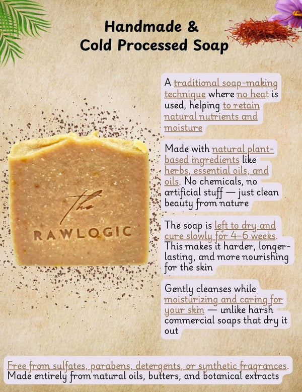 Cold process method – Traditional handmade soap-making for ingredient preservation