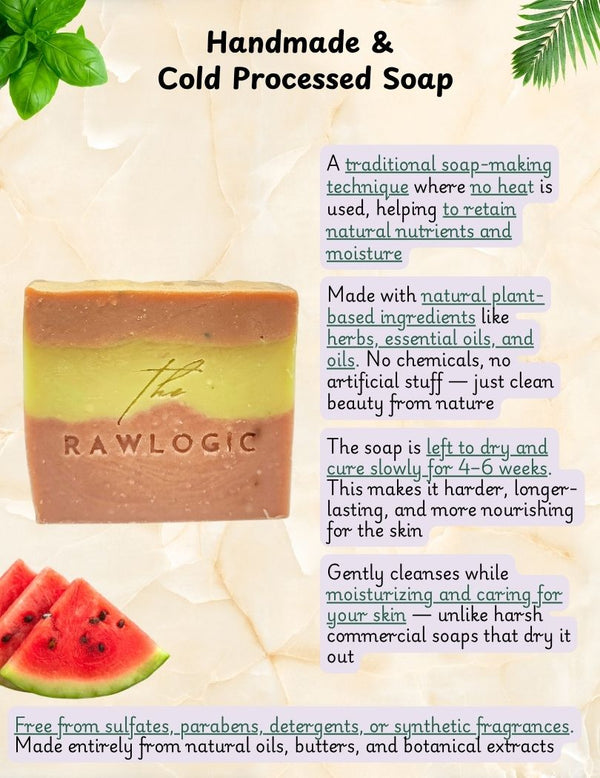 Cold process soapmaking at The RawLogic – preserving nutrients from real fruits and oils