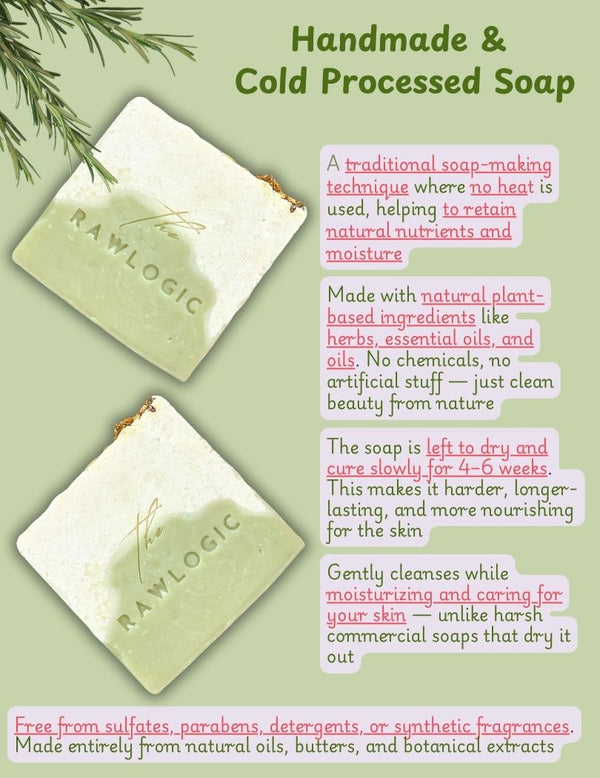 How Cold Process Handmade Soaps Are Made at The RawLogic