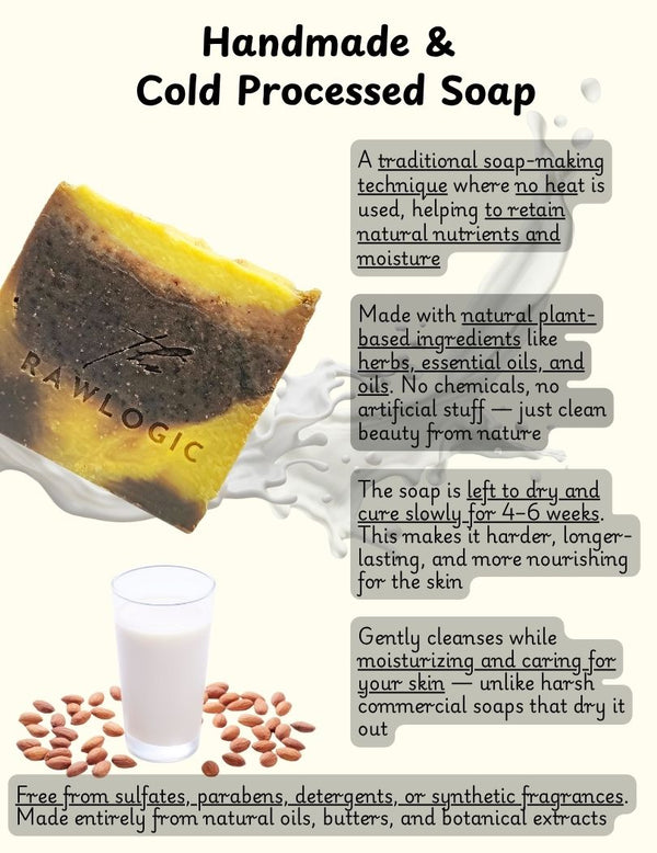 Traditional cold process soap making – How RawLogic soaps are handcrafted for skin health