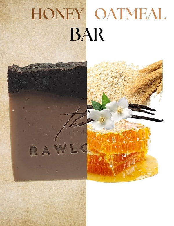 Key ingredients in Honey & Oatmeal Soap – Raw honey and colloidal oats for soothing care