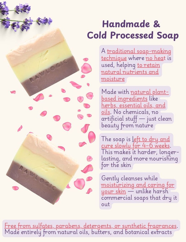 How It's Made – Artisan Cold Process Method for Nutrient-Rich Floral Soap