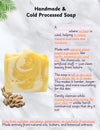 Cold process soap method – Natural handmade bar preserving nutrients and oils