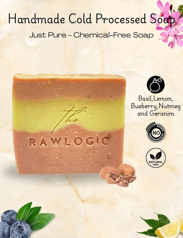 Fresh scent blend – spearmint, lemon, basil, and geranium essential oils