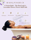 Key benefits of RawLogic Lavender Bath Salt for relaxation, stress relief, and skin rejuvenation