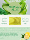 What makes Moringa Aloe Soap special? A unique blend of moringa, aloe vera, and essential oils for acne-free, glowing, and nourished skin