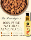 the rawlogic 100 % pure natural almond oil