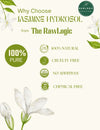 Why Choose Rawlogic Jasmine Hydrosol – Natural, Gentle, and Effective for Skin & Hair Care