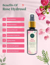 Benefits of Rawlogic Rose Hydrosol – Hydrates, Soothes, and Refreshes Hair & Skin