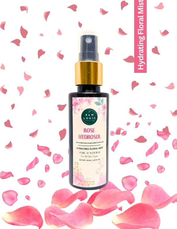 Glow & Calm Combo – Rose Petal Face Pack + Rose Hydrosol