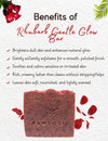 Benefits of Rhubarb Gentle Glow Bar – exfoliates, soothes, brightens, and hydrates