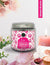 Front view of RawLogic Rose Bath Salt highlighting luxurious packaging and natural rose-infused formula