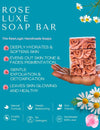 Key benefits of Rose Luxe Soap – hydration and glow