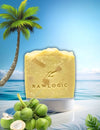 The RawLogic Tender Coconut Hydration Bar – Creamy handmade summer soap for dry, sun-exposed skin