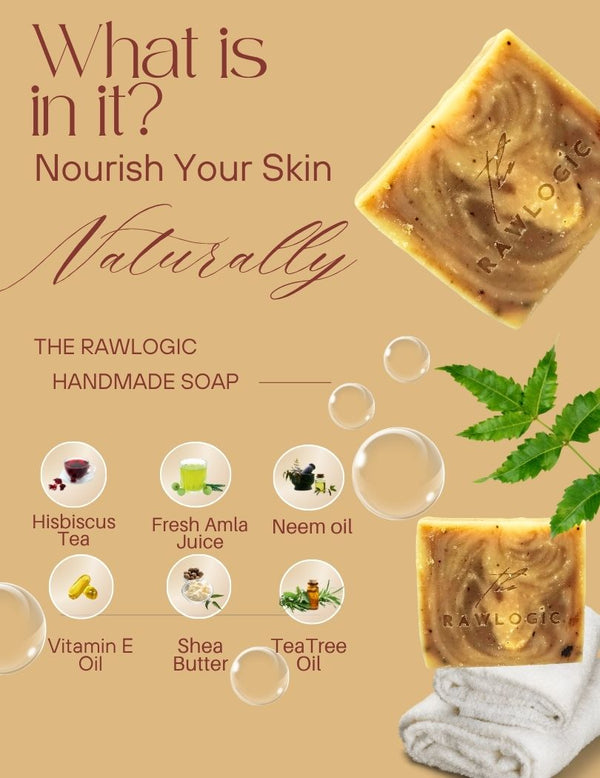 Top Ingredients – Hibiscus, Amla, Rosemary & Tea Tree Essential Oils