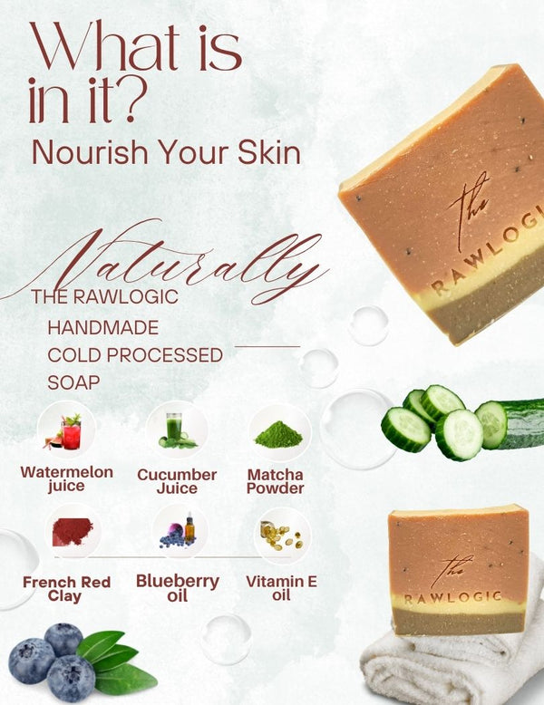 List of nourishing oils and natural additives used in Watermelon Splash Bar
