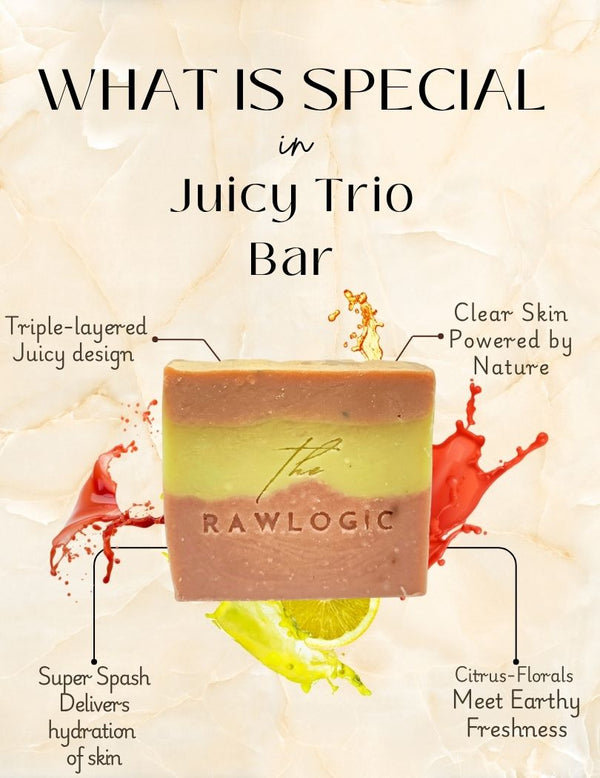 What makes this soap special – real juice infusion, clay detox, energizing scent