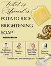 What’s Special About The RawLogic Potato & Rice Brightening Soap