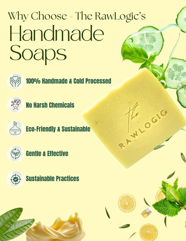 Why Choose The RawLogic Soaps – Clean, Natural, Handmade Skincare