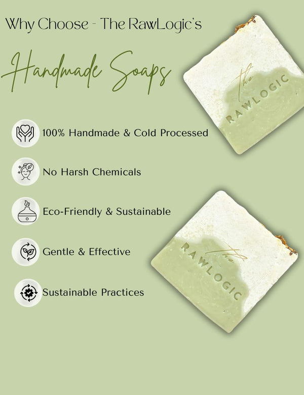 Why Choose The RawLogic Natural Handmade Soaps