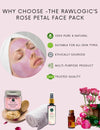 Why choose The RawLogic 100% Pure Rose Petals Face Pack – Chemical-free, cruelty-free, eco-friendly skincare made with the finest natural ingredients