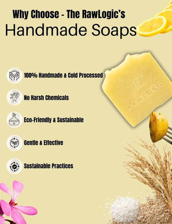 Why Choose The RawLogic Soaps – Handmade, Natural, Effective Skincare.