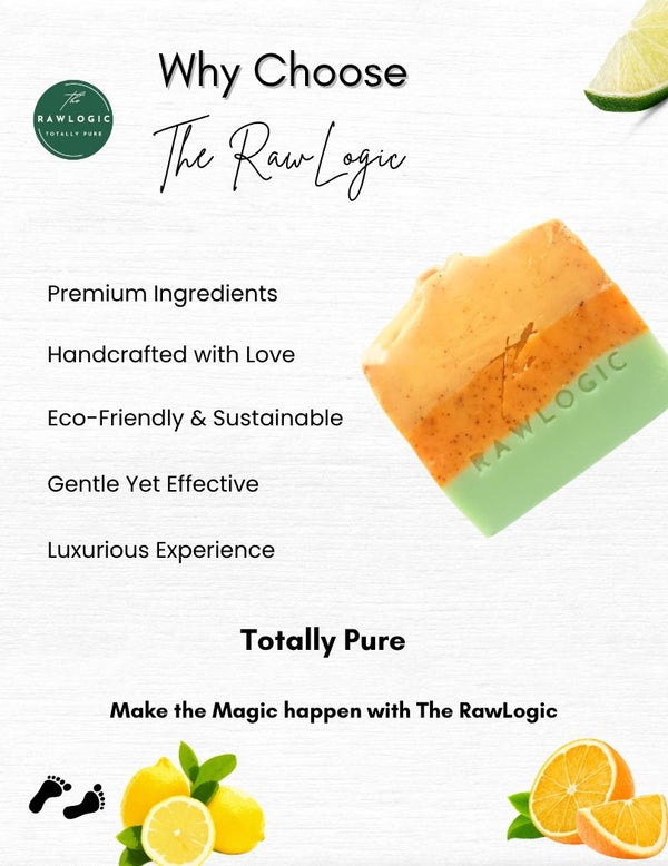 Why choose The RawLogic soaps – Handmade, clean, cruelty-free, and rich in botanicals for every skin type