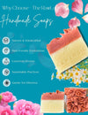 Why choose Rose Luxe Soap by Raw Logic – handmade & pure
