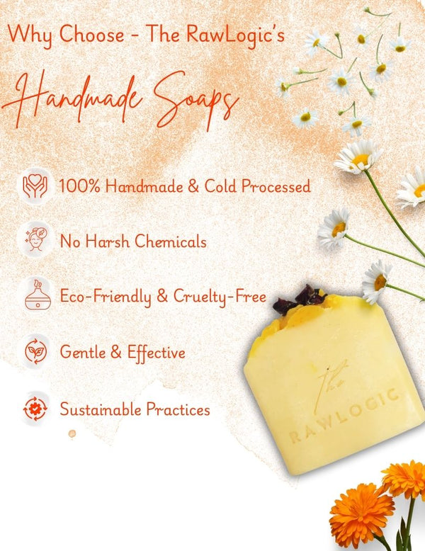 Why Choose The RawLogic – Pure, Gentle, and Baby-Friendly Natural Soaps