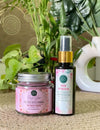 Glow & Calm Combo – Rose Petal Face Pack + Rose Hydrosol