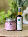 Glow & Calm Combo – Rose Petal Face Pack + Rose Hydrosol