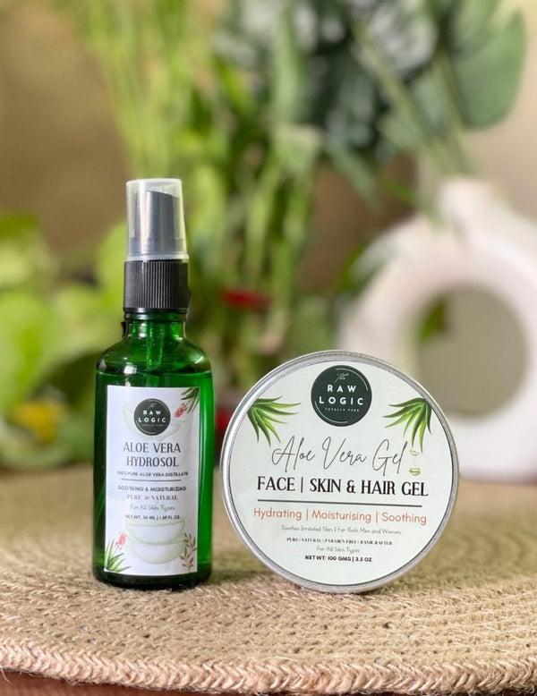 Aloe Care Pack – Aloe Vera Gel + Aloe Hydrosol