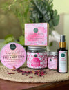 Rose Royale Collection – Scrub + Face Pack + Hydrosol + Bath Salt + Geranium Soap