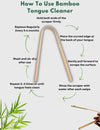 How to Use Bamboo Tongue Cleaner – Rawlogic