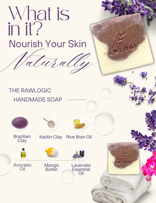 Natural Ingredients in Brazilian Clay Soap for Sensitive Skin