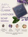 Unique cold processed lavender soap from RawLogic