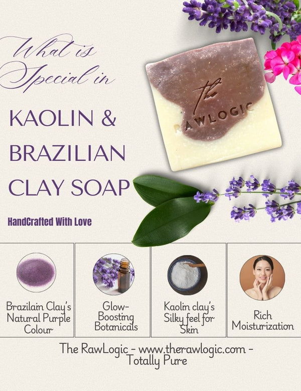 Unique Blend of Kaolin and Purple Clay for Skin Rejuvenation