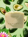 The RawLogic Avocado & Mint Cream Bar – Handmade soap for dry and sensitive skin