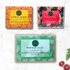 The Rawlogic Handmade Natural Soap Combo Pack – (Manjistha, Moringa & Lemon Turmeric)