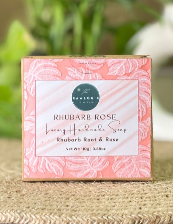 Individual soap from Luxury Floral & Fruity Soap Pack | Floral Fusion, Silky Sushie & Himalayan Rhubarb Rose | Each 90 gms X 3 – crafted for natural glow and care.