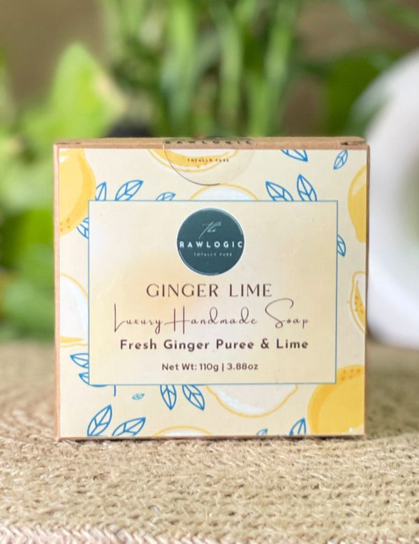 Individual soap from Essential Care Soap Pack | Honey Oatmeal, Detox Treat & Ginger Lime | Each 90 gms X 3 – crafted for natural glow and care.