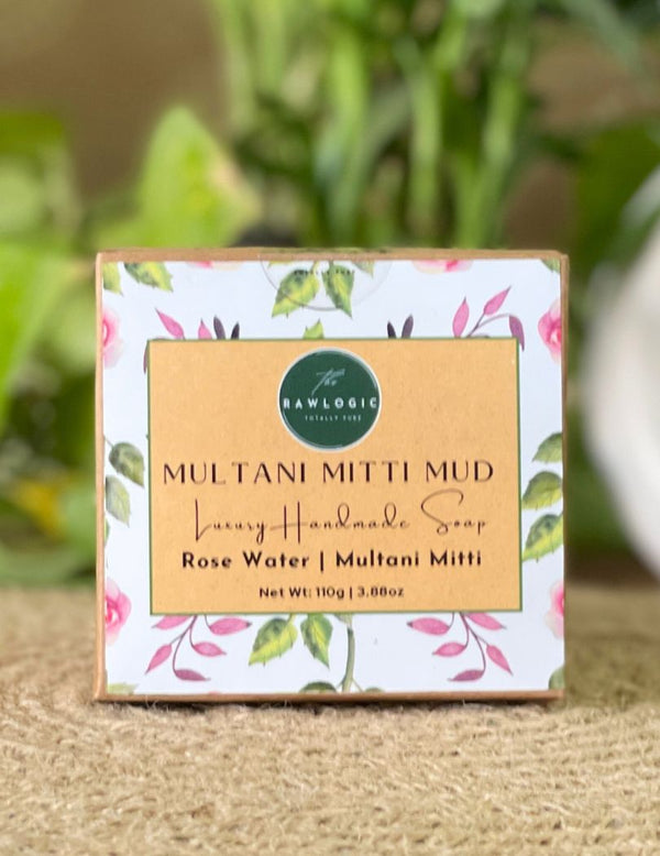 Individual soap from Healing Therapy Soap Pack | Calendula & Chamomile, Potato & Rice, Multani Mitti & Rosewater | Each 90 gms X 3 – crafted for natural glow and care.