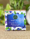 Blueberry & Mango Lassi soap bar – nourishing herbal soap.