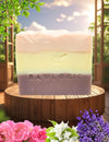 Floral Fusion Layered Soap Bar – Rose, Lavender, and Jasmine Layers